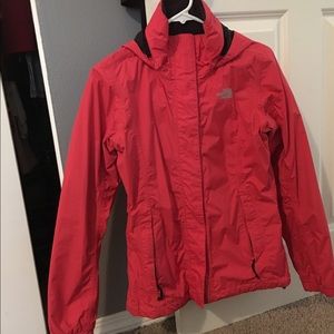Northface Pink Raincoat XS